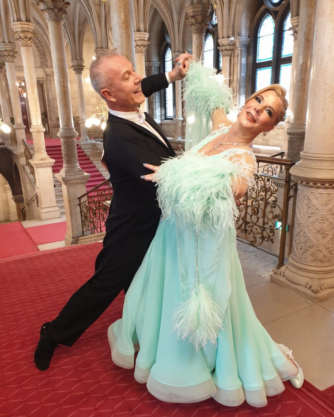 Vienna Dance Concourse 2023 – gutes Ergebnis für Rosalie und Michael