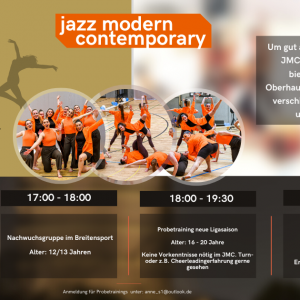 Jazz-Modern-Contemporary Tanz: Eine Fusion der Tanzstile